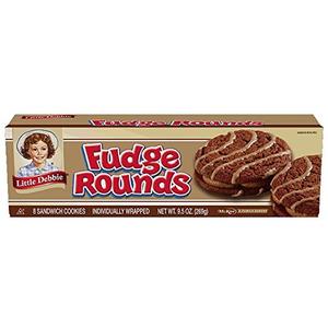 Little Debbie Fudge Rounds, 9.5 Oz (9.5 Ounce (Pack of 6)) Best By: JAN/28/26
