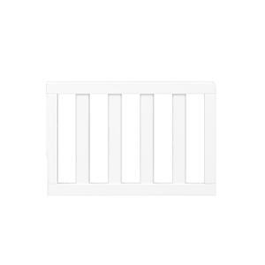 Storkcraft & Graco Toddler Safety Guardrail with Slats (White) GREENGUARD Gold Certified, Converts Compatible Storkcraft & Graco Crib to Toddler Bed, Each Guardrail Sold Individually
