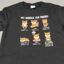 My Bubble Tea Moods Boba Bubble Tea Cup Anime Style T-Shirt L