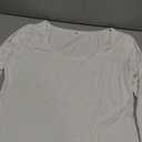 Long Sleeve Shirts for Girls Scoop Neck Baselayer Casual Tops XL