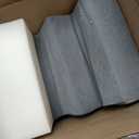 Heeyoo Dog Stairs for Small Dogs,5-Step Dog Steps for High Bed and Couch, High-Density Foam Pet Steps with Supporting Board, Non-Slip Removable Washable Cover, Grey