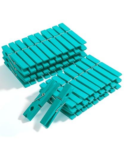 Mr. Pen- Large Wooden Clothes Pins, 2.9 Inch, 50 Pack, Natural Wood Clips for Crafts, Classroom Projects, Hanging Photos, Chip Bags, Decoration, Rust Resistant Spring