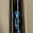 Push Cart Dolly by Wellmax, Moving Platform Hand Truck, Foldable for Easy Storage and 360 Degree Swivel Wheels with 330lb Weight Capacity, Yellow Color