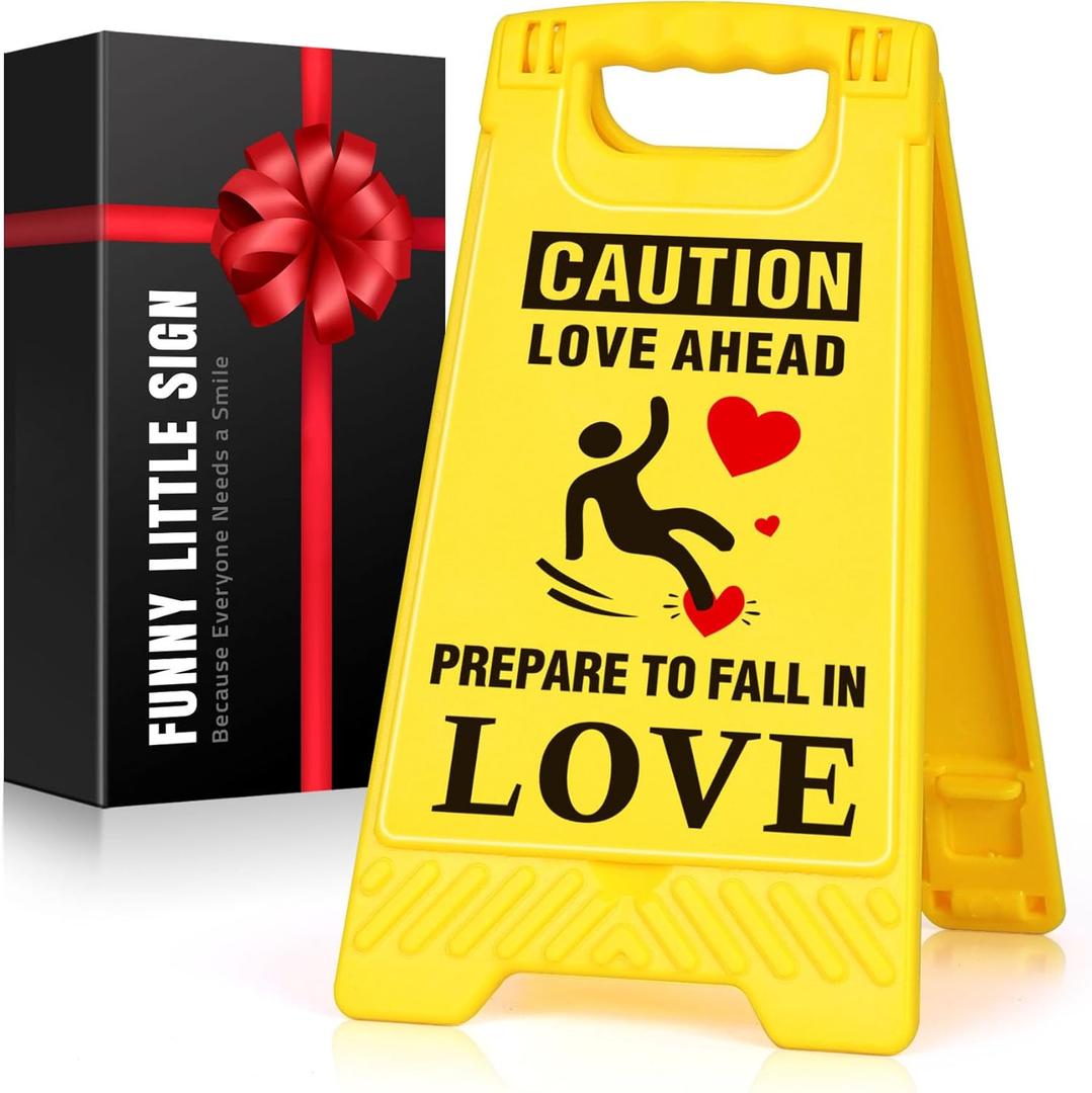 4 x Dad Gifts for Fathers Day Husband - Valentines Day Love Gifts Funny Mini Desk Decor Sign - Anniversary Birthday Gift for Dads Husband, Fathers Days Gift for Men Dad - Mini Love Sign