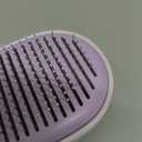 aumuca Cat and Dog Grooming Brush for Shedding, Removes Loose Fur from Long or Short Haired Pets - Ideal for Cats, Kittens, Rabbits, and More - Purple