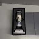 Andis 12660 Professional Master Corded/Cordless Hair Clipper, Adjustable Carbon Steel Blade Hair Clipper for Close Cutting, Silver