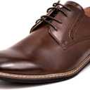 Bruno Marc Men's Dress Classic Comfort Oxfords Shoes, Size 10, Dark/ Brown, PRINCE-16
