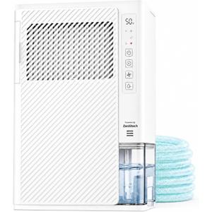 AEOCKY 1000 Sq.Ft Rotary Desiccant Dehumidifier, 10 Pints/Day, Never Frost, Small dehumidifier for Bedroom, Bathroom, Closet, RV, Room, with Drain Hose, Intelligent Humidistat, 85oz Water Tank, Quiet