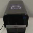 ecozy Nugget Ice Maker Dispenser, Smart 2-in-1 Pebble Ice Machine Countertop & Water Dispenser with App Control, Self-Cleaning, Auto Lighting, TDS Monitor, Measured Dispensing, 33Lbs/Day (Dark Gray)