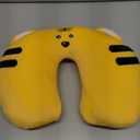 H HOMEWINS Travel Pillow for Kids,Cute Animal Toddler Neck Pillow for Boys Girls,Soft Neck Head Chin Support Pillow,Travel Accessories for Airplane, Car, Train,Recline (Tiger)