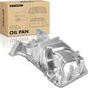 A-Premium Engine Oil Pan Sump with Drain Plug Compatible with Honda Civic 2012 2013 2014 2015 1.8L Gas