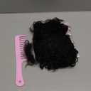 Short Curly Wigs for Black Women Human Hair Afro Natural Curly Wig Brazilian Virgin Pixie Cut Wig Human Hair With Bangs 150% Density None Lace Front Bob Wigs 1B Color (Big Curly)