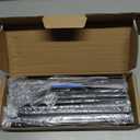 Ravinte 12 Inch Soft Close Drawer Slides 5 Pairs 10 Pack Black Full Extension Ball Bearing Drawer Glide Side Mount