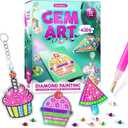 Dan&Darci Diamond Art Kit for Kids - Gem Painting - Arts & Crafts Kits for Ages 6-12 - Gifts for 6, 7, 8, 9, 10, 11, 12 Year Old Boy & Girl - Girls Birthday Toys Gift Ideas - Craft Activities