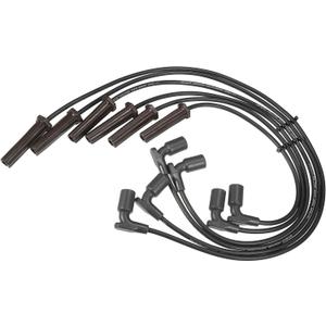 ACROPIX Car Spark Plug Coil Wires Ignition Coil Harness Cable 7mm Fit for Buick Lucerne 3.9L for Chevrolet Impala V6 3.5L 3.9L 2011 No.12635741 - Pack of 6