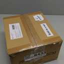 Gold Lion Gear Restaurant Check Presenters - Guest Check Card Holder with Gold Thank You Imprint - 5.5" x 10" Black 20 Pack, Standard Server Book - Waitress Book