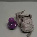 City to Cottage Ceramic Salt and Pepper Shakers Set, Salt Shaker, Salt and Pepper Set, Farmhouse Kitchen Counter Decor for Home Restaurants Wedding, Handcrafted Purple Polka Dot Spice Shakers