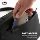 CRKD Gear Bag Protective Carry Case - Gaming Bag for Nitro Deck/Steam Deck/Playstation Portal/Nintendo Switch Accessories (Charcoal Grey)