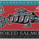 Alaska Smokehouse Smoked Sockeye Fillet in Gift Box, 8-Ounce, BBD: 08/01/2029