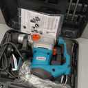 ENEACRO 1-1/4 Inch SDS-Plus 13 Amp Heavy Duty Rotary Hammer Drill, Safety Clutch 4 Functions with Vibration Control Including Grease, Chisels and Drill Bits with Case