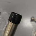 Antique Bronze Disc Curtain Rods, 84-144 Inches Window Curtain Rod,Adjustable Room Darkening Curtain Rod with Aluminum Finials and Brackets,Wrap Around Design