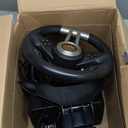 PXN PC Racing Wheel, V3 PRO 180 Degree Universal USB Car Sim Game Steering Wheel with Pedals for Xbox One, Xbox Series S/X, PS3, PS4, Switch (Black)