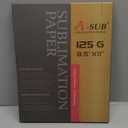 A-SUB Sublimation Paper 8.5x11 Inch 110 Sheets ONLY Compatible with Sublimation Printer and Sublimation Ink 125g