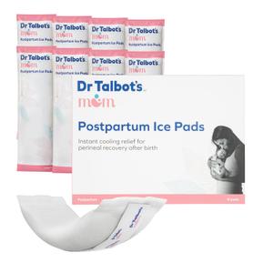 Dr. Talbot's Mom Postpartum Ice Pads for Pain Relief - 8-Pack - 2-in-1 Absorbent Postpartum Pads for Women After Birth Dr. Talbot's Mom Postpartum Ice Pads for Pain Relief - 8-Pack - 2-in-1 Absorbent Postpartum Pads for Women After Birth