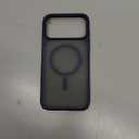 TORRAS Stronger Magnetic & Shockproof for iPhone 17 Pro Max Case, Fit for MagSafe, Military Grade Drop Protection, Camera Control, DIY Button, Slim for iPhone 17 Pro Max Case Translucent Deep Blue