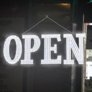 Open Signs for Business,40x14 inch Ultra Bright Open Sign Led for Window Wall Door w/Remote Control Bar Cafe Salon Barber Resturant Retail Store