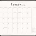 Tutazook Large Desk Calendar 2026-2027 with Desk Mat, Desktop Calendar 18 Monthly Runs from January 2026 to June 2027, Desk Pad Calendar 22 x 17 Inch Perfect for Planning, Organizing, and Scheduling Your Life (Apricot)