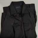 Mens Stretch Dress Shirts Long Sleeve Casual Button Down Shirts Regular Fit Formal Shirts with Pocket, Size: M