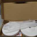 2 Sets of Balloon Stand Kit - 62 In Balloon Stands with Base, Balloon Sticks, Decorations for Party Birthday Wedding Baby Shower Gender Reveal Graduation