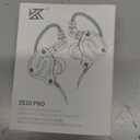 KZ Acoustics ZS10 Pro in-Ear Earphones Black 3 5 mm