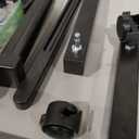 TigerDad Mobile Adjustable Height Laptop Stand PC Portable Laptop Swivel Table Rolling Table with Wheels Caster and Mouse Pad (Dekuwood)