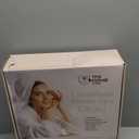 Birthday Gifts for Women,Spa Robe and Slippers Set, Bathrobe With Silky Satin Sleep Mask, Scented Candle Self Care 7 Pack Suitable for Christmas Thanksgiven Day Grey