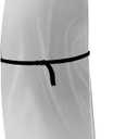 Patio Umbrella Parasol Cover for 7.5ft to 11.5ft Offset Umbrella, 600D Waterproof Outdoor Offset Umbrella Cover with Zipper and Rod, Fits Cantilever Offset Umbrella, Light Grey