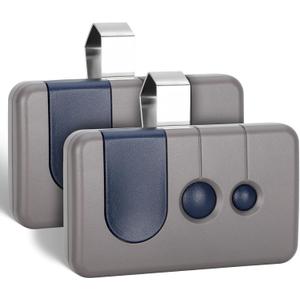 2 for Sears Craftsman Garage Door Remote 139.53680/139.53681/HBW1255/139.53879/139.53859, Work with RED/Orange Learn Button (1997-2005)Green Learn Button(1993-1995/1997)