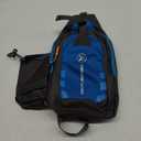 Peicees Chest Crossbody Sling Backpack Bag Travel Bike Gym Daypack for Women Men