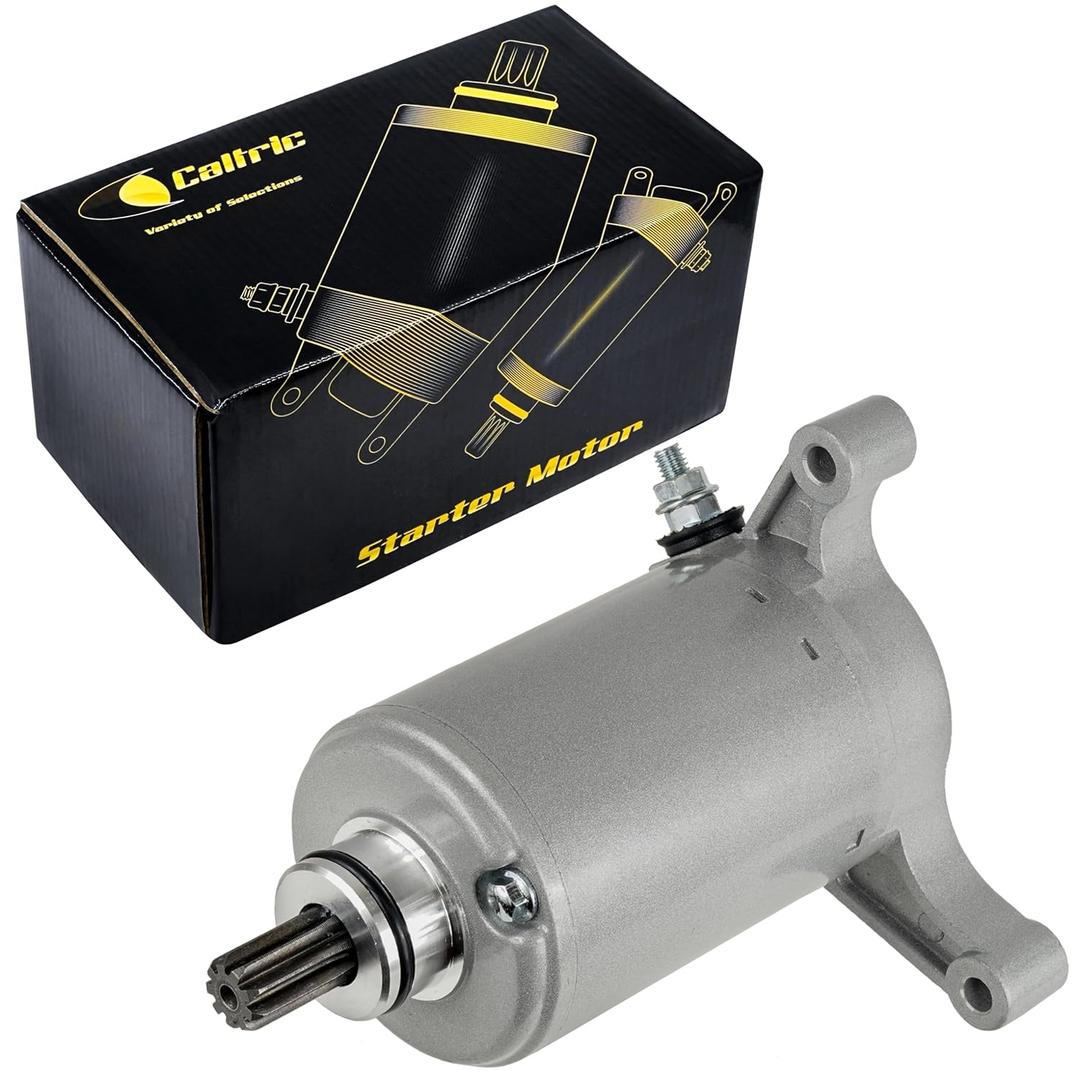 Caltric Starter Compatible with Yamaha Warrior 350 1987-2004 / Big Bear 350 2WD 4WD 1987-1998 / Moto-4 350 1987-1995 / Kodiak 400 4WD 1993-1998 / Raptor 350 2004-2013 / YFM350 1UY-81890-00-00