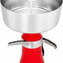 Electric Milk Cream Separator, 100L/H Centrifugal Separator with 10L Aluminum Alloy Bowl, Adjustable 1:3-1:12 Ratio, 5000-11000 RPM, 110V 100W for Fresh Cow Goat Sheep Milk