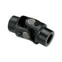 3/4" Smooth x 13/16"-36 Spline Universal Steering U Joint 83mm Length Black Steel