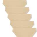 FINETOO 6 Pack Women's Seamless Hipster Underwear No Show Panties Invisibles Briefs Soft Stretch Bikini Underwear XS-XL (Large, Beige)