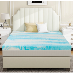 TXL Memory Foam Mattress Topper, 3'' Mattress Topper CertiPUR-US Certified