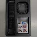 Goton Rugged Case and Band Kit with Screen Protector for Apple Watch 46mm, Compatible with Apple Watch Series 11/10, Full Body Shockproof Metal+PC Bumper Cover with Silicone Band, Black