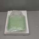 Glass Vase with Elegant Purse Design, Hand Purse vase with Fish Bowl, Unique Flower Vase with Handle and Bubbles - for Home Decor/Office/Garden/Wedding Decor/Enterpiece/Events(Light Green)