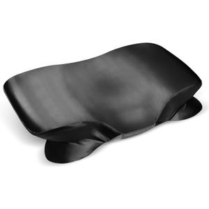 Satin Pillowcase for Zelimun Cervical Pillow, Ergonomic Case, Smooth & Soft Pillowcase, Black Pillow Cover with Zipper