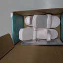 Door Lever Lock (2 Pack)  Prevents Toddlers from Opening Doors  Easy One-Hand Operation for Adults  Durable ABS with 3M Adhesive Backing  No Tools Needed for Install (White)