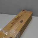 Tension Curtain Rod, Extra Long Outdoor Curtain Rod -32-120 Inch Adjustable, 1.1 Inch Diameter Thick Heavy Duty Black Shower Curtain Rod, Stainless Steel Shower Rod for Bathroom No Drilling, No Rust