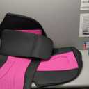 Coverado Auto Seat Covers, Car Seat Covers Full Set, Rose Car Seat Cover, Driver Seat Covers Front Seats Rear Seat Cover, Luxury Car Seat Cushion,Leather Seat Cover Seat Protector Fit for Most Cars